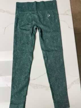 Gymshark Green Speckled Leggings